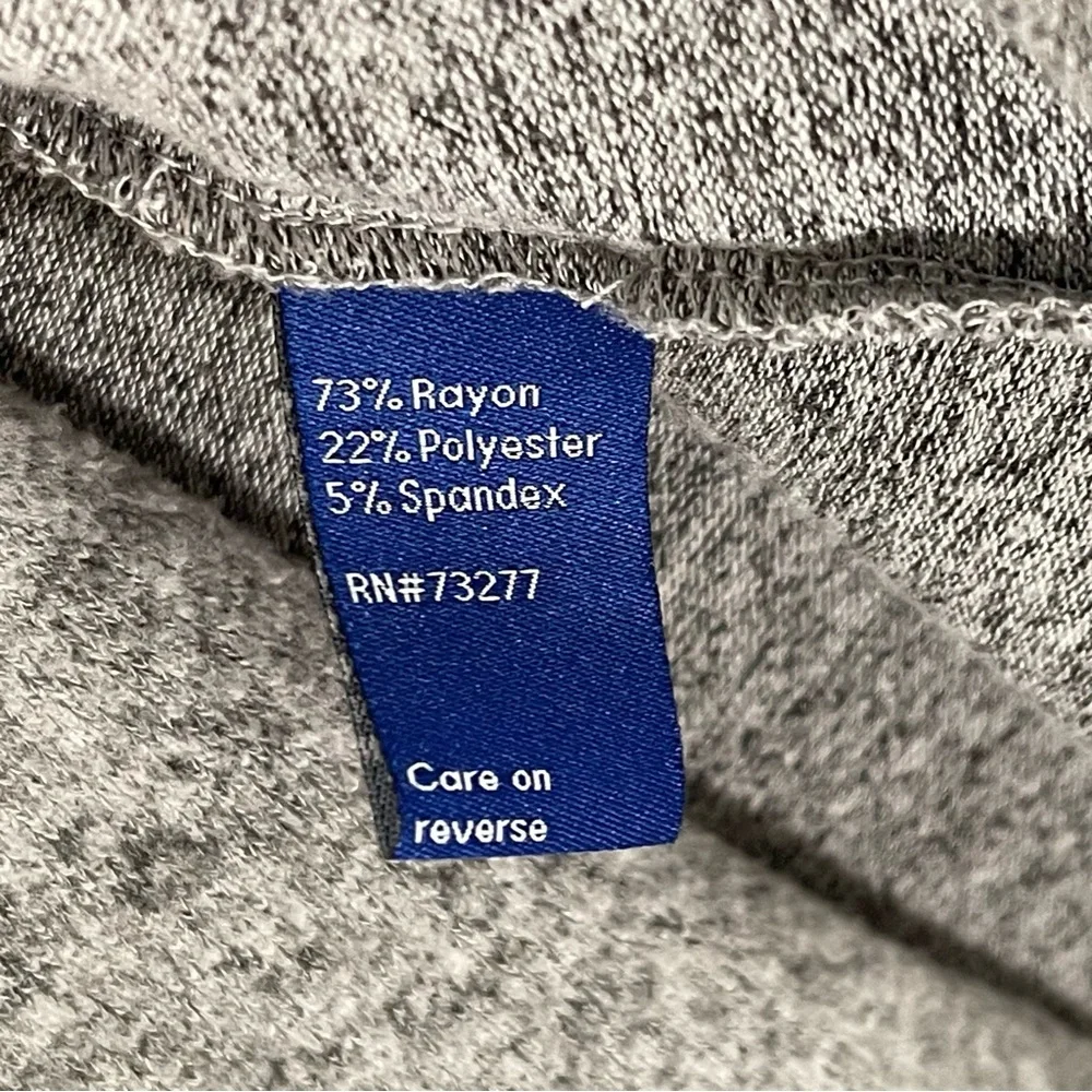 Apt. 9 | Petite Heather Gray Open Front Cardigan | PL - Picture 6 of 7